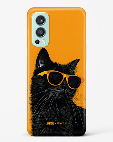 Feline Flair [BREATHE] Hard Case Phone Cover (OnePlus)