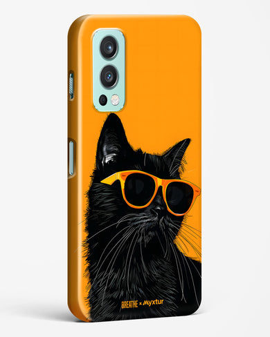 Feline Flair [BREATHE] Hard Case Phone Cover (OnePlus)