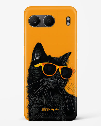 Feline Flair [BREATHE] Hard Case Phone Cover (OnePlus)