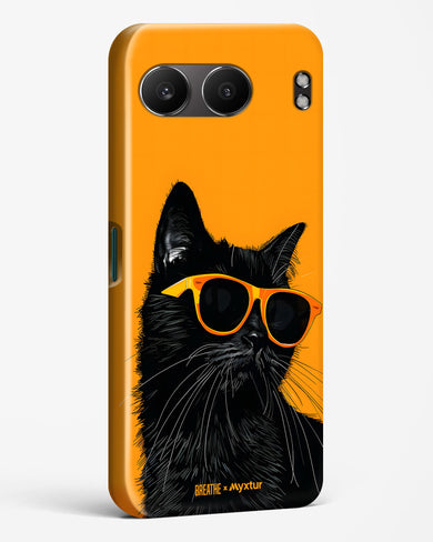Feline Flair [BREATHE] Hard Case Phone Cover (OnePlus)