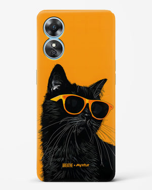 Feline Flair [BREATHE] Hard Case Phone Cover (Oppo)