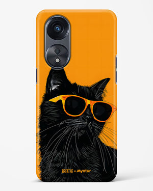 Feline Flair [BREATHE] Hard Case Phone Cover (Oppo)