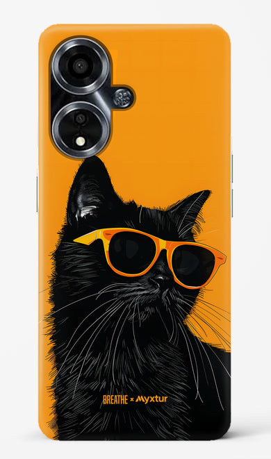 Feline Flair [BREATHE] Hard Case Phone Cover (Oppo)