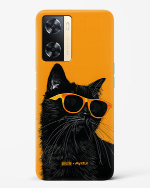 Feline Flair [BREATHE] Hard Case Phone Cover (Oppo)