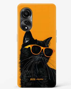 Feline Flair [BREATHE] Hard Case Phone Cover (Oppo)