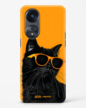 Feline Flair [BREATHE] Hard Case Phone Cover (Oppo)
