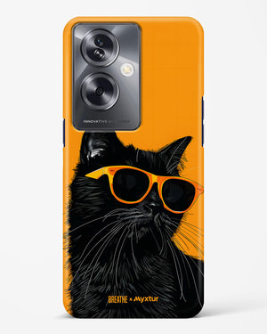 Feline Flair [BREATHE] Hard Case Phone Cover (Oppo)