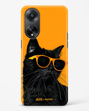 Feline Flair [BREATHE] Hard Case Phone Cover (Oppo)