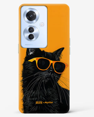 Feline Flair [BREATHE] Hard Case Phone Cover (Oppo)