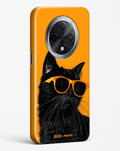 Feline Flair [BREATHE] Hard Case Phone Cover (Oppo)