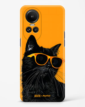 Feline Flair [BREATHE] Hard Case Phone Cover (Oppo)