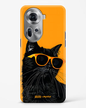 Feline Flair [BREATHE] Hard Case Phone Cover (Oppo)