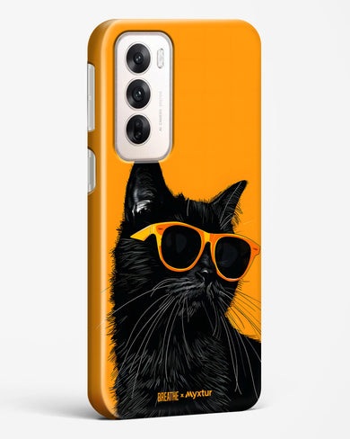 Feline Flair [BREATHE] Hard Case Phone Cover (Oppo)