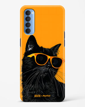 Feline Flair [BREATHE] Hard Case Phone Cover (Oppo)