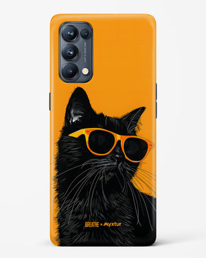 Feline Flair [BREATHE] Hard Case Phone Cover (Oppo)