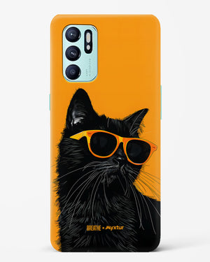 Feline Flair [BREATHE] Hard Case Phone Cover (Oppo)