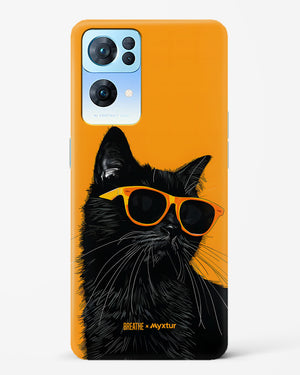 Feline Flair [BREATHE] Hard Case Phone Cover (Oppo)