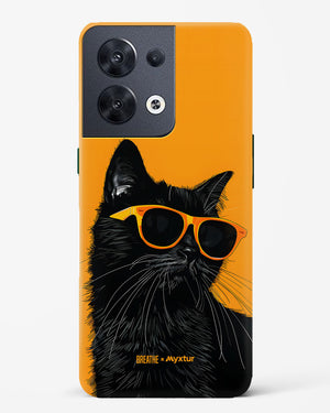 Feline Flair [BREATHE] Hard Case Phone Cover (Oppo)