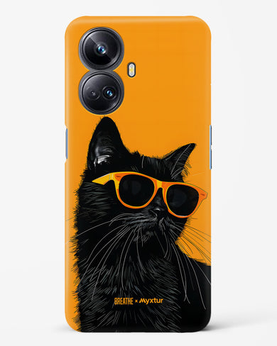 Feline Flair [BREATHE] Hard Case Phone Cover (Realme)