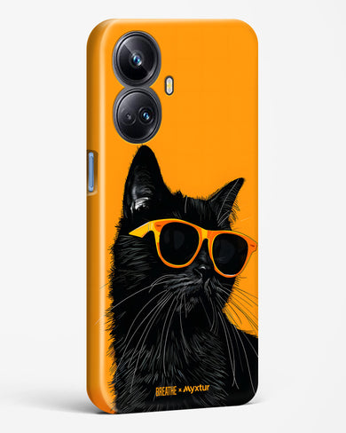 Feline Flair [BREATHE] Hard Case Phone Cover (Realme)