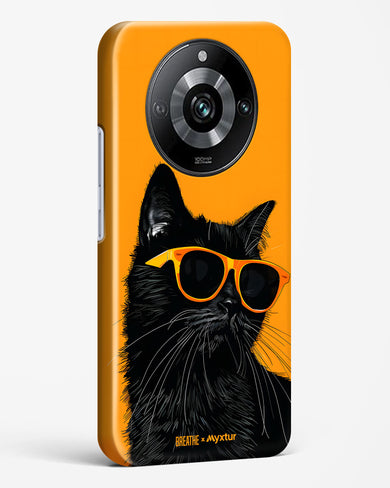 Feline Flair [BREATHE] Hard Case Phone Cover (Realme)