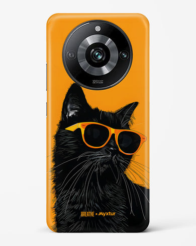 Feline Flair [BREATHE] Hard Case Phone Cover (Realme)