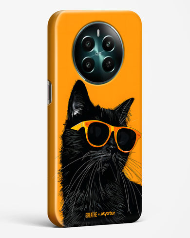 Feline Flair [BREATHE] Hard Case Phone Cover (Realme)