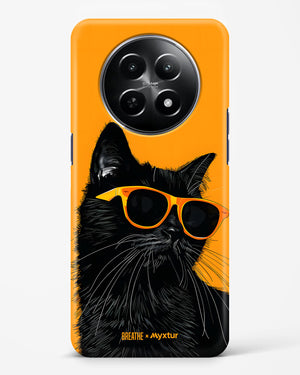 Feline Flair [BREATHE] Hard Case Phone Cover (Realme)