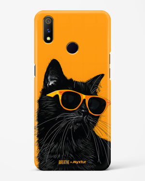 Feline Flair [BREATHE] Hard Case Phone Cover (Realme)