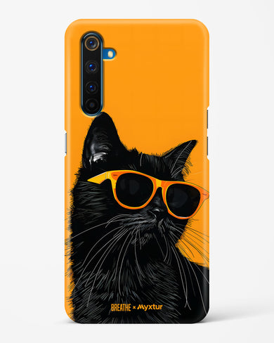 Feline Flair [BREATHE] Hard Case Phone Cover (Realme)