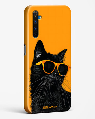 Feline Flair [BREATHE] Hard Case Phone Cover (Realme)