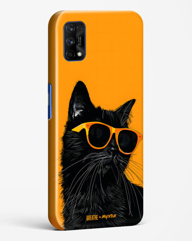 Feline Flair [BREATHE] Hard Case Phone Cover (Realme)