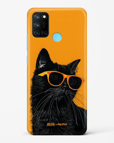 Feline Flair [BREATHE] Hard Case Phone Cover (Realme)