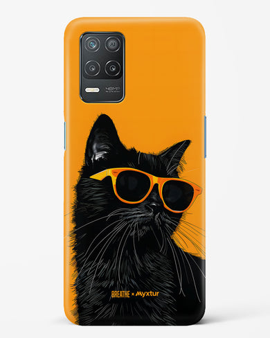 Feline Flair [BREATHE] Hard Case Phone Cover (Realme)