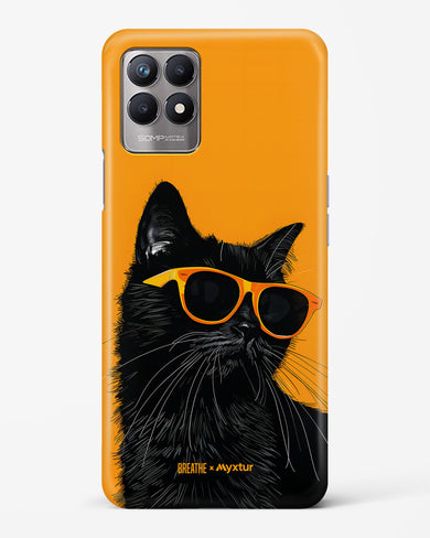 Feline Flair [BREATHE] Hard Case Phone Cover (Realme)