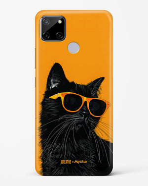 Feline Flair [BREATHE] Hard Case Phone Cover (Realme)