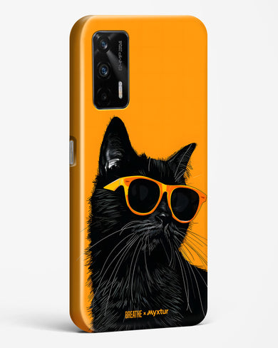 Feline Flair [BREATHE] Hard Case Phone Cover (Realme)