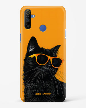 Feline Flair [BREATHE] Hard Case Phone Cover (Realme)