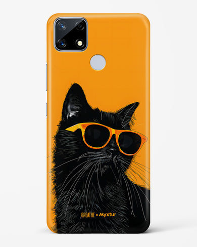 Feline Flair [BREATHE] Hard Case Phone Cover (Realme)