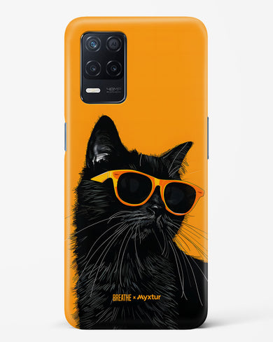 Feline Flair [BREATHE] Hard Case Phone Cover (Realme)