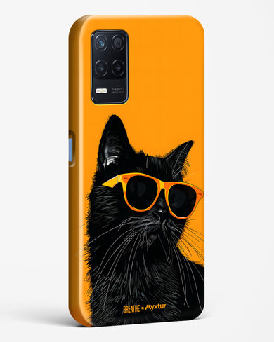 Feline Flair [BREATHE] Hard Case Phone Cover (Realme)