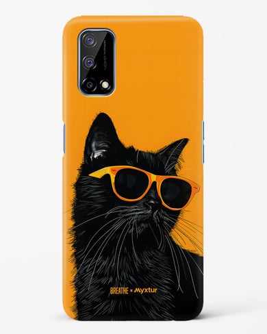 Feline Flair [BREATHE] Hard Case Phone Cover (Realme)