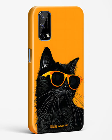 Feline Flair [BREATHE] Hard Case Phone Cover (Realme)