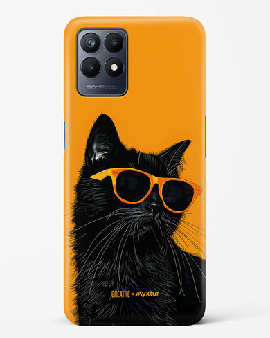 Feline Flair [BREATHE] Hard Case Phone Cover (Realme)