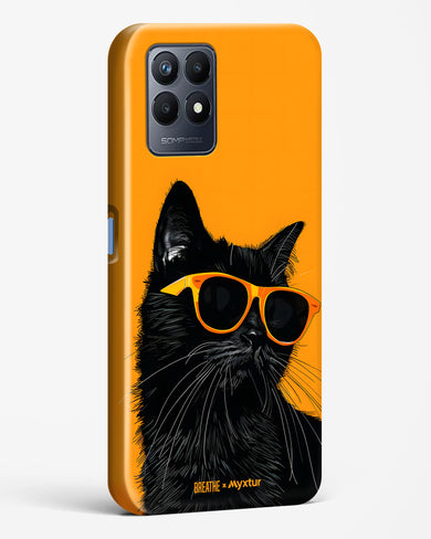 Feline Flair [BREATHE] Hard Case Phone Cover (Realme)