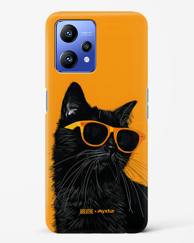 Feline Flair [BREATHE] Hard Case Phone Cover (Realme)