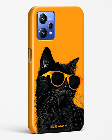 Feline Flair [BREATHE] Hard Case Phone Cover (Realme)