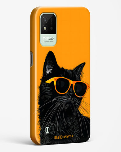 Feline Flair [BREATHE] Hard Case Phone Cover (Realme)