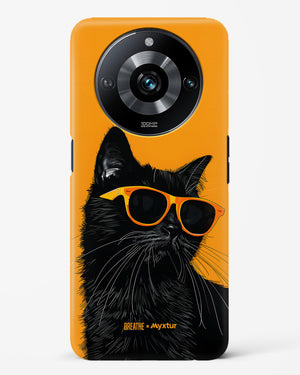 Feline Flair [BREATHE] Hard Case Phone Cover (Realme)