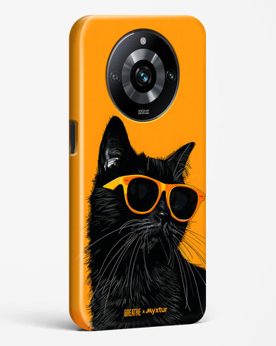 Feline Flair [BREATHE] Hard Case Phone Cover (Realme)